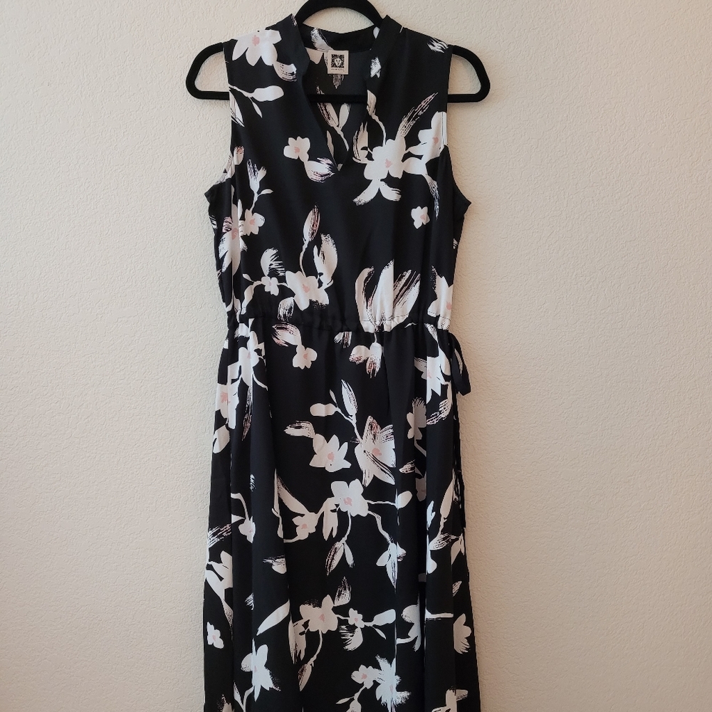 Anne Klein Sleeveless Foral Dress